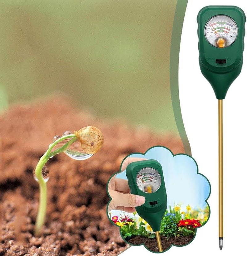 Moisture Meter 3 In 1 Soil Detector For Garden Farm Indoor Outdoor Plants - Image 3